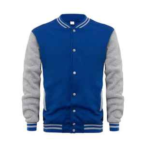 Primavera otoño hombres piloto bombardero pareja chaqueta de béisbol Universidad Varsity Color sólido Casual ropa coreana - Product Image 3