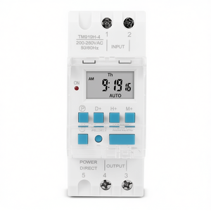 Temporizador Digital SINOTIMER TM919H-4 12V 16A para Riel DIN, Categoría de Producto: Relés de Retardo - Product Image 2