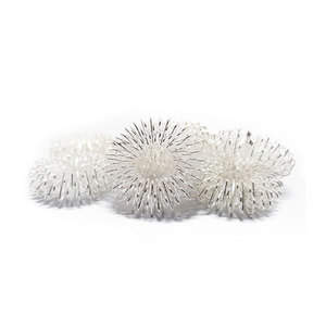 Anneau Sujok en acier inoxydable pour la santé Outil de thérapie de massage des doigts d'acupression et de réflexologie - Product Image 4