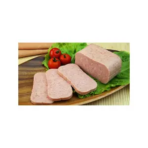 Permintaan pelanggan teratas daging Halal harga murah kualitas tinggi kualitas tinggi siap untuk dimakan daging kalengan lezat daging makan siang daging