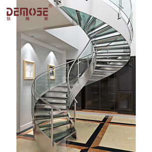 Escaliers en spirale pliants modernes et personnalisables en acier inoxydable, <span class=keywords><strong>prix</strong></span> d'usine pour petites maisons, <span class=keywords><strong>escalier</strong></span> gain de place - Product Image 4