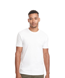 เสื้อยืดผู้ชายสีขาวทุกเพศเสื้อยืดผสมน้ำหนักมากผ้าฝ้าย100% ซักคุณภาพสูง - Product Image 4