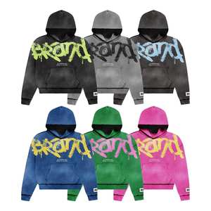 Diseño de logotipo personalizado Impreso Sólido Liso Clásico Sudadera con capucha y sudaderas para Unisex Venta entera Precio barato Sudadera con capucha - Product Image 1