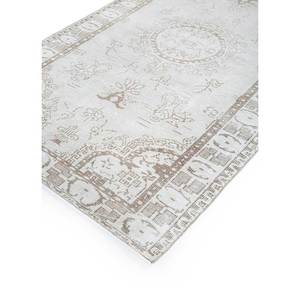 พรมขนสัตว์ถักมือสีน้ำตาลเบจวินเทจ รุ่น Pae-1267 ลายเหรียญรูปสี่เหลี่ยมผืนผ้า สำหรับตกแต่งบ้าน ห้องนั่งเล่น ห้องโถง ห้องวัยรุ่น - Product Image 2