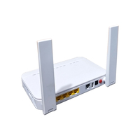 Modem WIFI6 ONU F6601M XPON Dual Band Ax3000 4GE 1TEL 2.4G/5G FTTH X-GPON Firmware Inggris Peralatan Fiber Optik POE