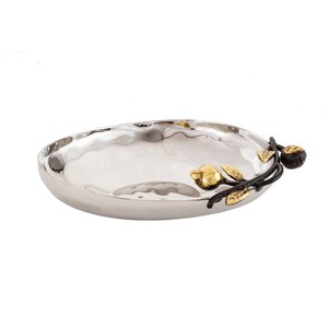 Bandeja de servicio de café y té de metal martillado plateado, venta al por mayor para decoración del hogar, hotel, restaurante, bar, utensilios de cocina, Decoración de mesa 2023 - Product Image 5