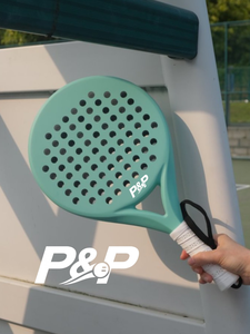 Raqueta de Pádel P&P 3K Rosa de Carbono con Protector de Pádel - Product Image 6