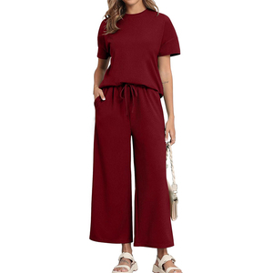Nuevo Conjunto de Dos Piezas para Mujer, Formal, de Invierno, con Botones, Cintura Alta, Corte Entallado, Tela de Lana, Traje de Oficina - Product Image 3