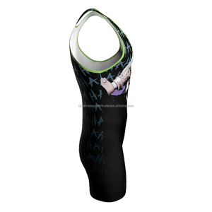Maillot de lutte Pro pour hommes Singlet de lutte sans manches de haute qualité Durable et confortable - Product Image 3