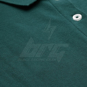 T-shirt polo de couleur unie pour hommes adultes grande taille T-shirt polo pour hommes vêtements d'été T-shirts polo - Product Image 5