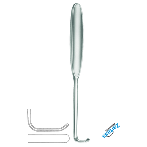 Retractor Lahey de Acero Inoxidable de Alta Calidad, 28x6 mm, Longitud 21 cm, Fabricante y Exportador de Instrumentos Quirúrgicos - Product Image 3