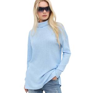 Tunique décontractée formelle pour femmes avec logo brodé à la main, décoration de paillettes, accents de dentelle en taille XL, en lin et en mousseline - Product Image 2