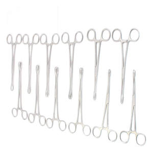 Wholesale Cheap Price Mini Forester <b>Sponge</b> Forceps Slotted Body Piercing Tools Piercing Forceps High Quality - Product Image 4