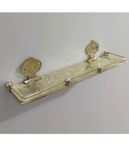 Solid brass <b>shelf</b> wall mounted storage <b>shelves</b> for home hotels living room kitchen bathroom home decor accessories wholesale - Product Image 1