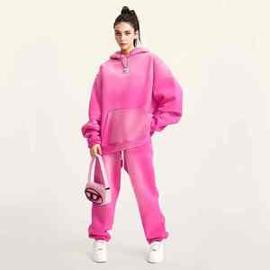 custom Vintage Washed Monkey Wash <b>Tie</b> <b>Dye</b> <b>Hoodie</b> Wholesale Heavy Weight Streetwear <b>Hoodie</b> - Product Image 4