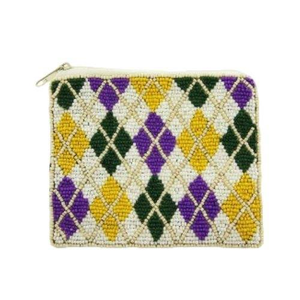 Monedero con cuentas de lentejuelas y cierre de cremallera Producto de tendencia con MOQ 3 piezas patrones hechos a mano - Product Image 3