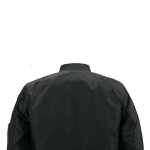 Abrigo deportivo de seda cálido informal de invierno para hombre, chaqueta Bomber de satén MA1 con cuello redondo para senderismo al aire libre, béisbol, para Estilo de vida activo - Product Image 4