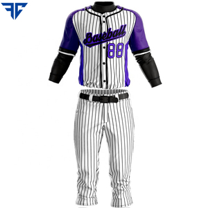 Uniforme de béisbol deportivo para hombre hecho a medida Estilo único Ropa deportiva superior de Pakistán - Product Image 4