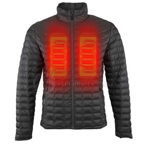 Chaqueta de invierno térmica de ajuste slim XL fabricada en Pakistán, de alta calidad, estilo urbano, servicio OEM, tejido de punto, cierre de cremallera. - Product Image 1
