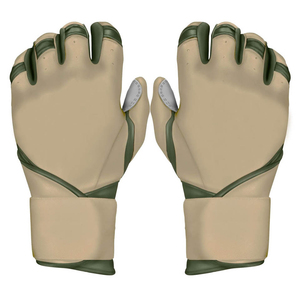 Guantes de bateo de béisbol suaves y cómodos de alta resistencia Guantes de béisbol de cuero originales Guantes deportivos con colores personalizados - Product Image 1