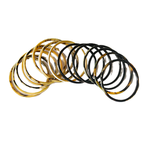 Eco-friendly Buffalo and Ox Horn Bangles in Bulk Wholesale Price Ox Horn Made Bangles for <b>Girls</b> & Woman Unique Horn Jewelry - Product Image 5