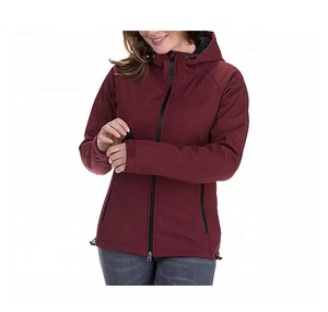 Chaqueta de invierno de alta calidad para mujer, abrigo de concha suave ecuestre con piel - Product Image 4