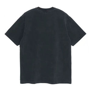 Camiseta de algodón personalizada de calidad superior con ajuste cómodo de tacto suave para hombres Impresión de logotipo informal - Product Image 6