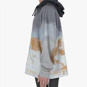 Sweat à capuche lavé de plage pour hommes à la mode Durable respirant et parfait pour les vêtements décontractés Men100 % coton basiques Sweats à capuche pour hommes - Product Image 4