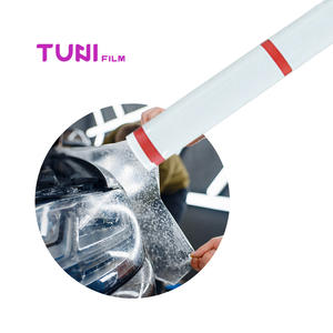 TUNI Usine 7.5mil Haute Brillance TPU Chaleur-Guérison PPF Auto-Guérison Film De Protection De Peinture De Voiture UV Preuve Rouleau De Vinyle pour La Carrosserie - Product Image 4