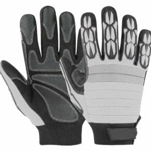 Amara Gants de travail mécaniques à usage intensif Nouveau design en cuir synthétique renforcé Gants de sécurité à injection TPR résistants à l'abrasion - Product Image 6