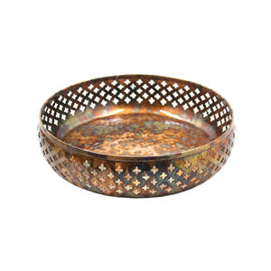 Best Seller Kitchen & Table Top <b>Iron</b> Round Shape Bowl White Color Serving Bowl and Decorative Bowls Handmade Bulk - Product Image 2