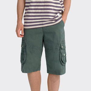 Short cargo confortable séchage rapide classique été quotidien décontracté mode couleur unie short respirant extérieur pour hommes - Product Image 3