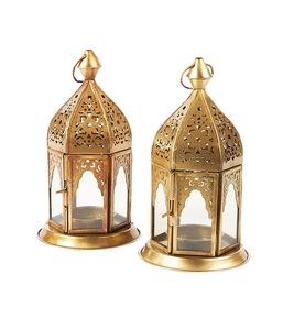 Linterna de vela colgante de estilo marroquí para jardín, hogar y decoración navideña para bodas y festivales - Product Image 2