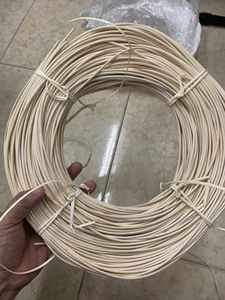 Matériau de noyau de rotin rond brut de haute qualité de 2.00mm à 12.00mm pour meubles Noyau de rotin de haute qualité - Product Image 2