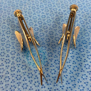 Tijeras para Iris de la Mejor Calidad, Puntas Roma, Hojas de 7 mm de Largo, Recién Llegadas - Product Image 2