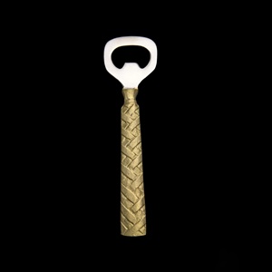 Ouvre-bouteille en métal doré de la meilleure qualité avec poignée au design gaufré à bas prix pour la maison de l'hôtel et le restaurant - Product Image 6
