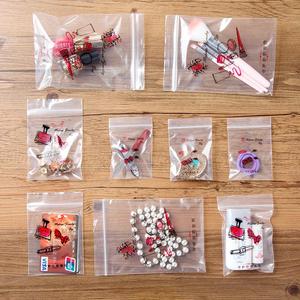 Custom Logo Printed Disposable LDPE Zip <b>Lock</b> Bags with Side Gusset for Food Packaging <b>Small</b> Businesses - Product Image 4