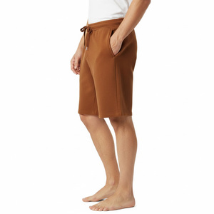 Vente en gros de shorts de survêtement 100% coton et polyester mélangés personnalisés pour hommes, en polaire éponge décontractée, respirant, séchage rapide, service OEM de haute qualité - Product Image 3