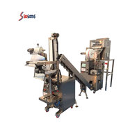 Nouvelle pyramide électrique du fabricant indien Machine à sachets de thé Emballage de sachets industriels multifonctions avec pochette en papier extérieure