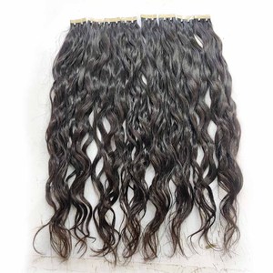 100% Meilleures extensions de cheveux de haute qualité avec ruban adhésif, cuticules alignées, sans perte ni emmêlement, vendeur en gros sans couture - Product Image 2