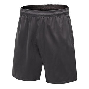 Short de course d'été en plein air pour hommes séchage rapide basket-ball entraînement poches amples respirant motif solide OEM Service teint en couleur unie - Product Image 5