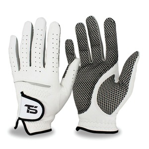 Vente chaude Gants de golf en cuir Cabretta personnalisés en peau de mouton blanche de haute qualité avec emballage personnalisé pour les golfeurs - Product Image 4