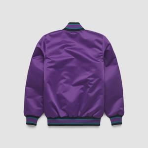 OEM al por mayor chaqueta de satén para hombre bordado personalizado Chenille logotipos tinte sublimación Premium marca privada marcas de moda invierno - Product Image 6