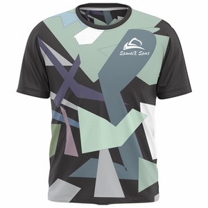 Tùy Chỉnh 100% <span class=keywords><strong>Polyester</strong></span> T Áo Sơ Mi Nhanh Chóng Làm Khô T-Shirt T Áo Sơ Mi Với Thăng Hoa - Product Image 1