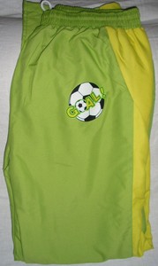 Shorts de sport légers colorés 100% polyester à taille élastique pour hommes adultes - Product Image 2