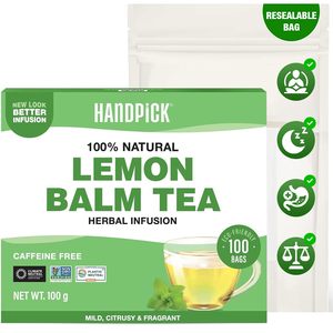 Sachets de thé à la mélisse HANDPICK – 100 unités - Product Image 6