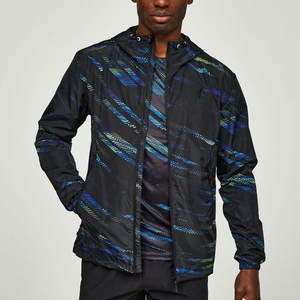 Chaqueta cortavientos impermeable transpirable personalizada más vendida para hombre, chaqueta cortavientos para senderismo, escalada, chaqueta de lluvia de talla grande con capucha para hombre - Product Image 3