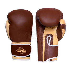 Guantes de Boxeo de Cuero con Logotipo Personalizado, Hechos Profesionalmente, a Bajo Precio, Impermeables, para Entrenamiento, Unisex, de Alta Calidad - Product Image 1