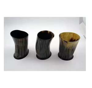 Mug en corne de buffle, poli naturellement, style américain, écologique, capacité personnalisée, qualité supérieure pour la bière, le café, les entreprises - Product Image 5