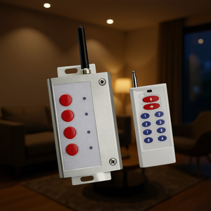 Controlador RGB con Control Remoto para Sistema de Iluminación Inteligente de 25 Lámparas - Product Image 3